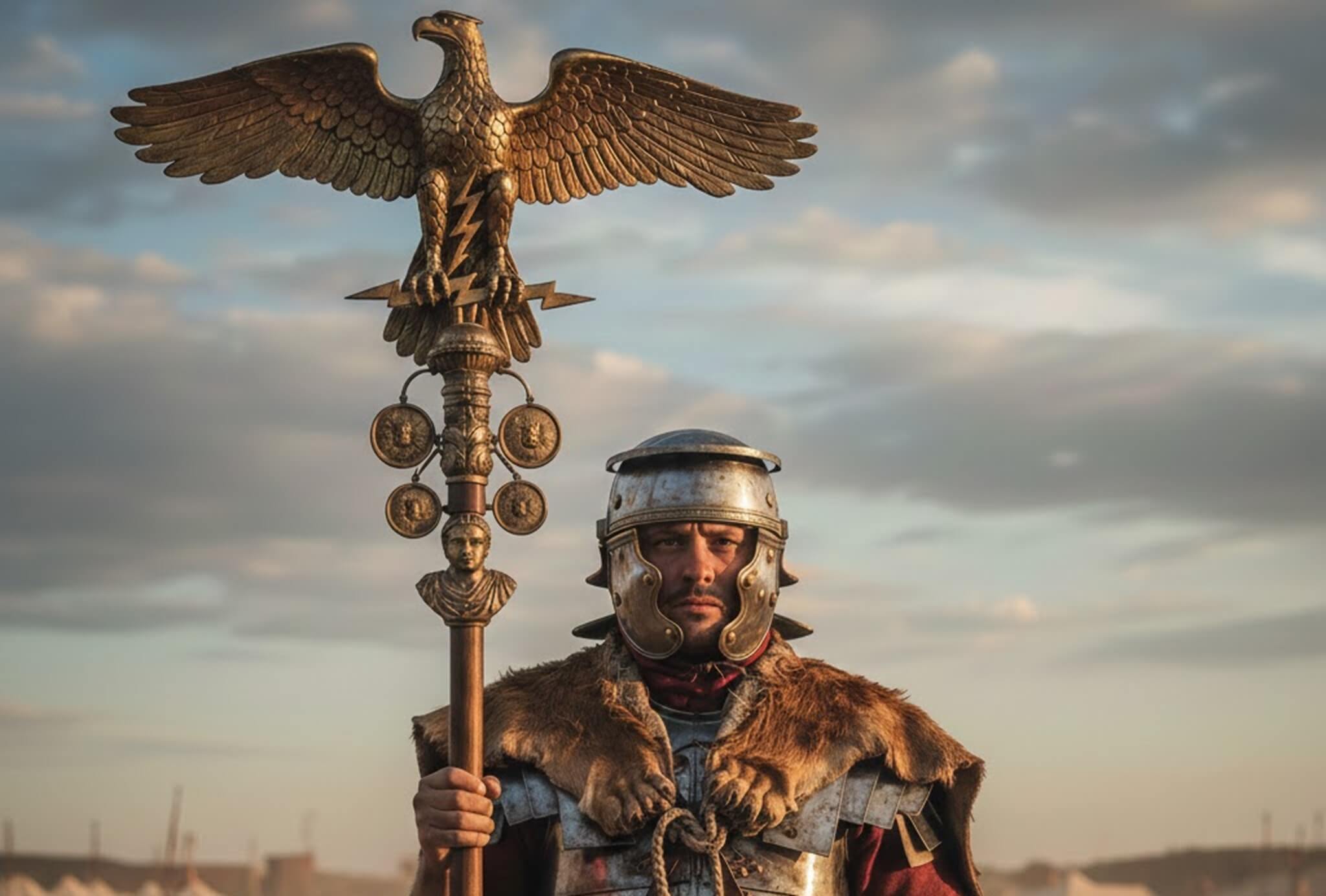 Acvila Romans Battle Stindard