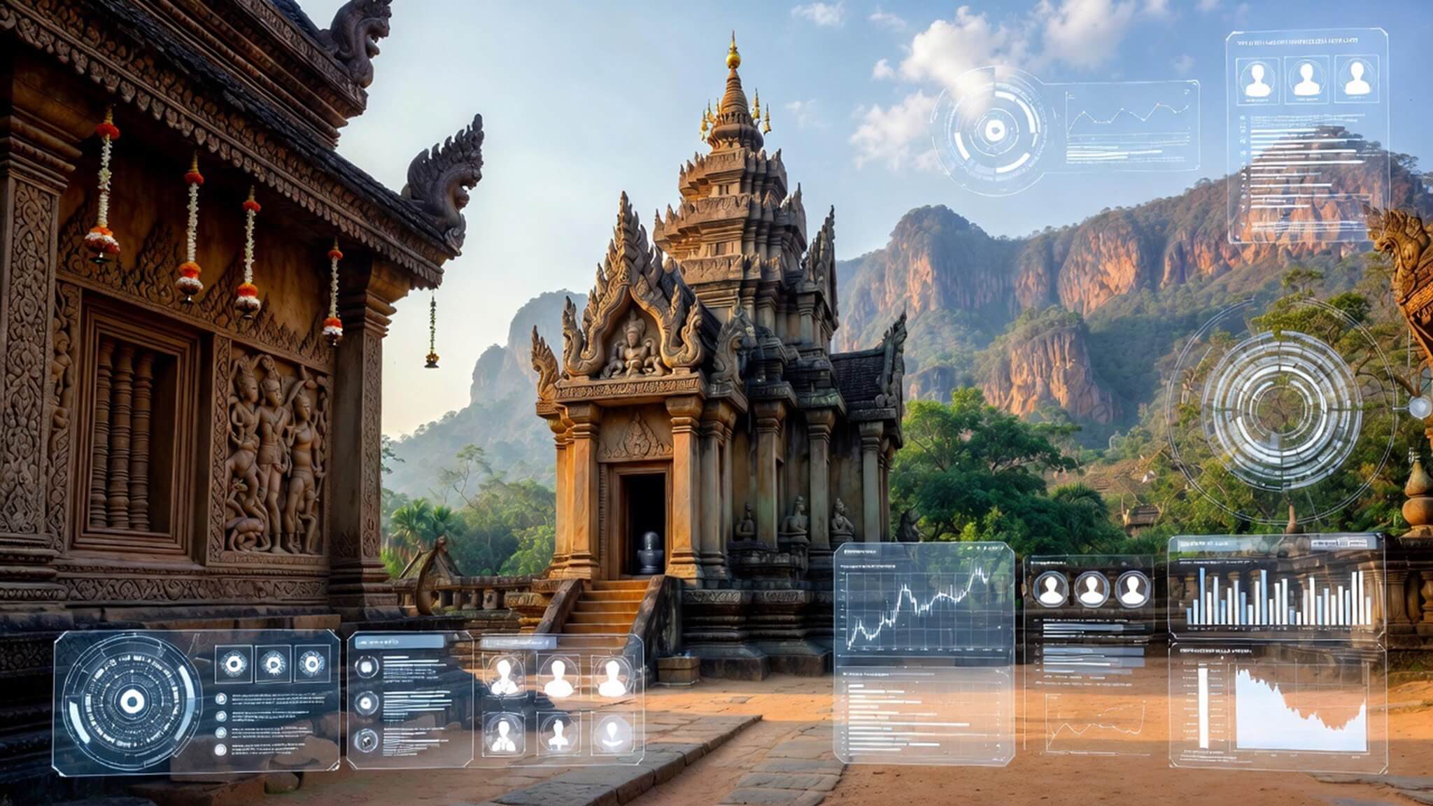 Prasat Ta Muen Thom ប្រាសាទតាមាន់ធំ GENESYS CIaaS Rhabon Code