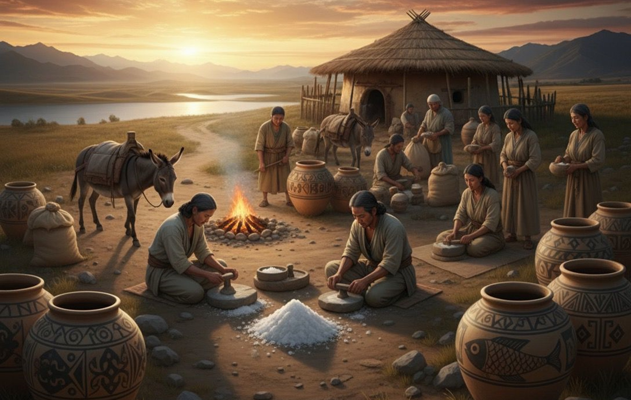 The EuroAsia ancient road salt