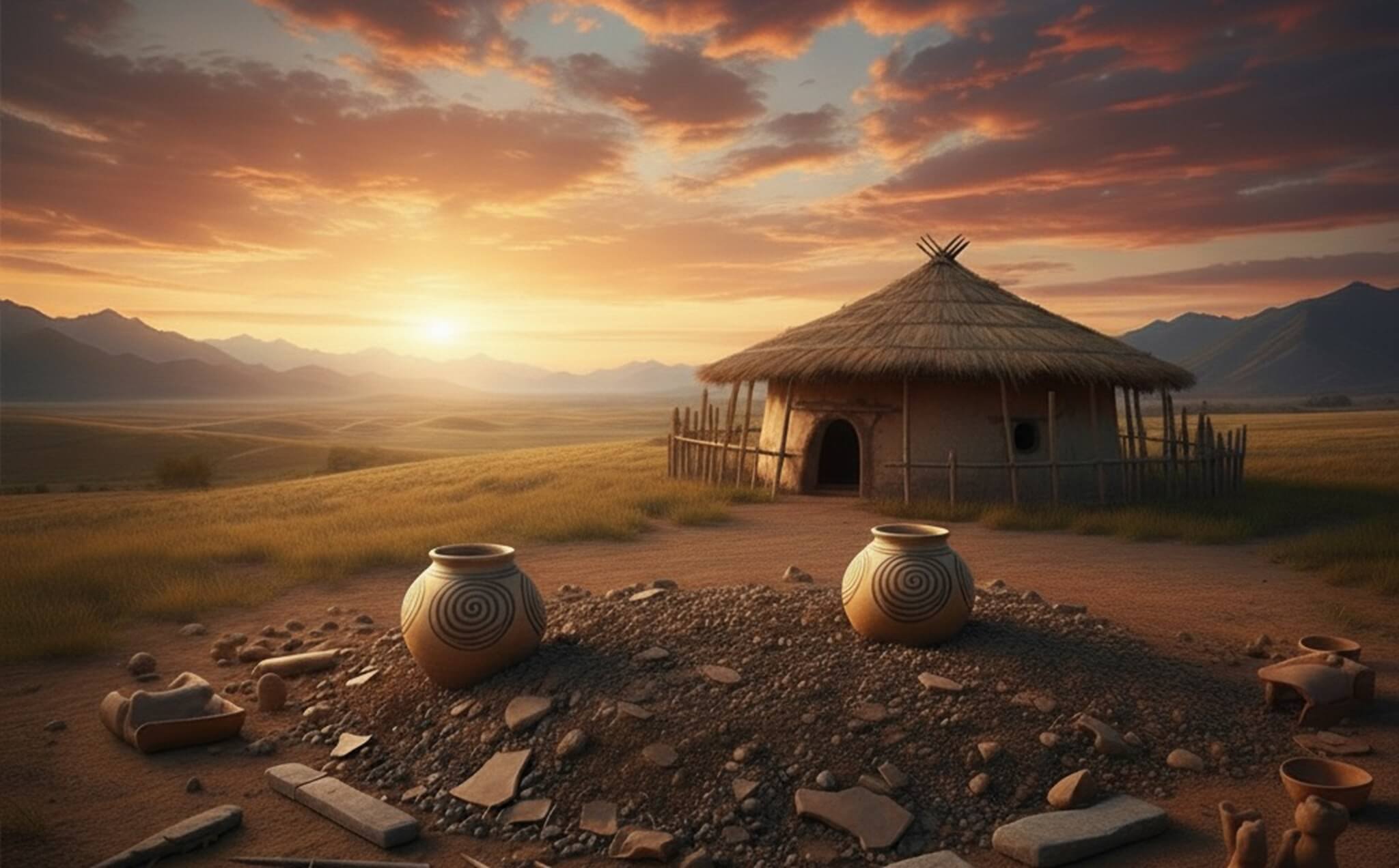 The Heluo Kingdom Training Artificial Intelligence to Preserve the Future of Humanity’s Deepest Heritage Moonlight AI Tencent Yangshao Archaeology