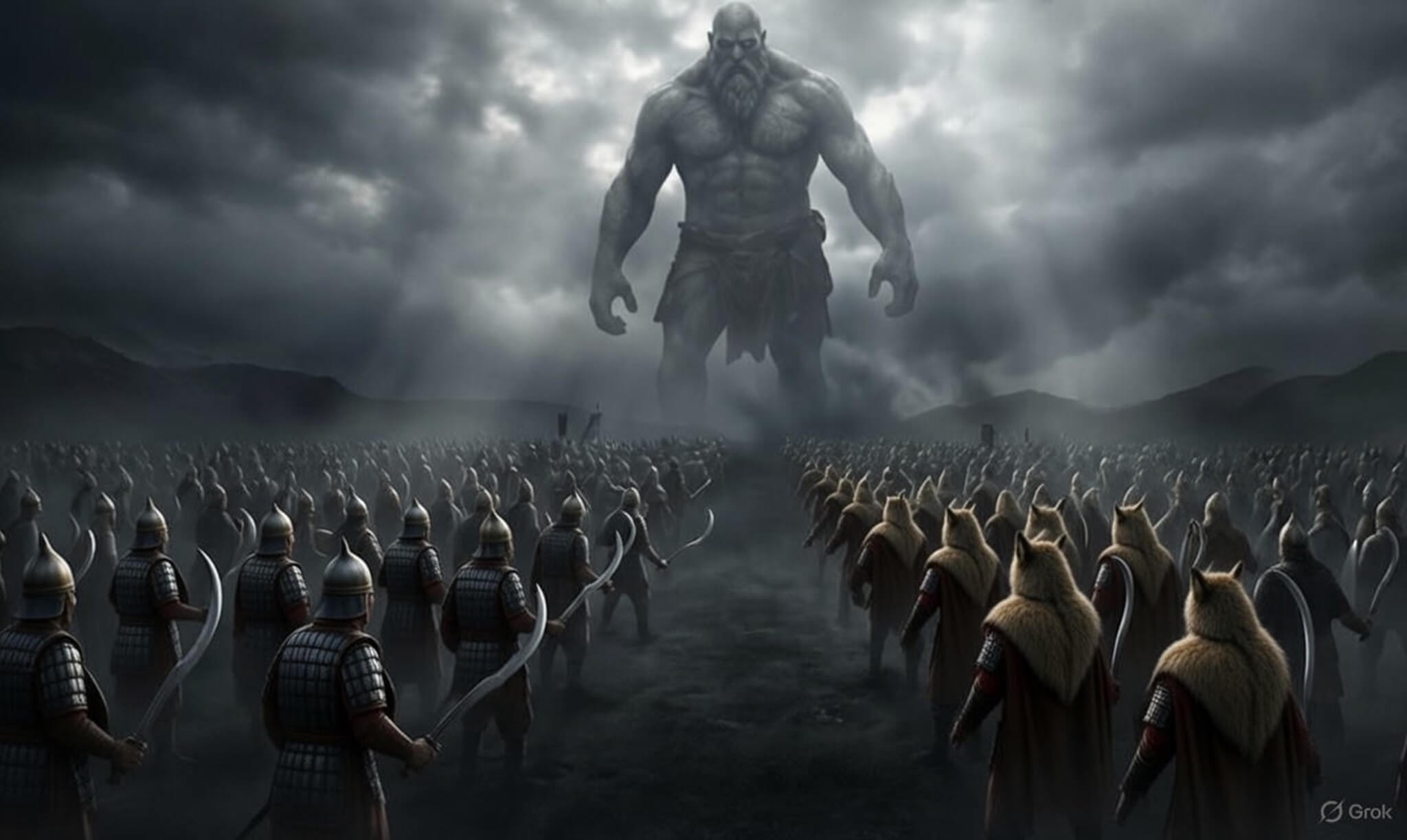 The TITANS WAR Giants in Ancient CHINA and Ancient Romanian Mythology