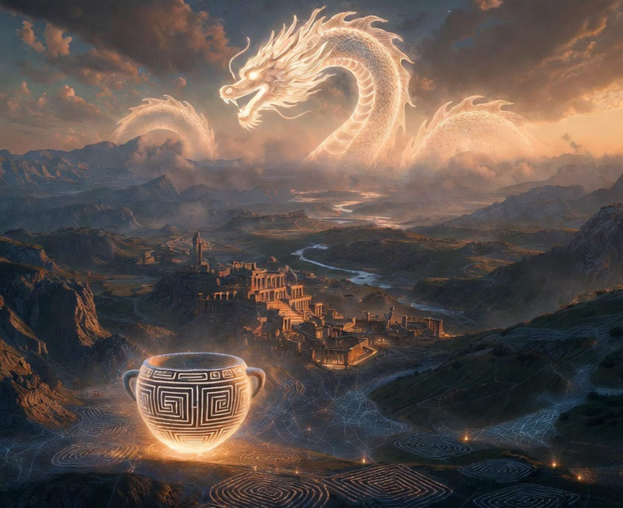 Tsegi Canyon Ruins Arizona Desert AI GENESYS